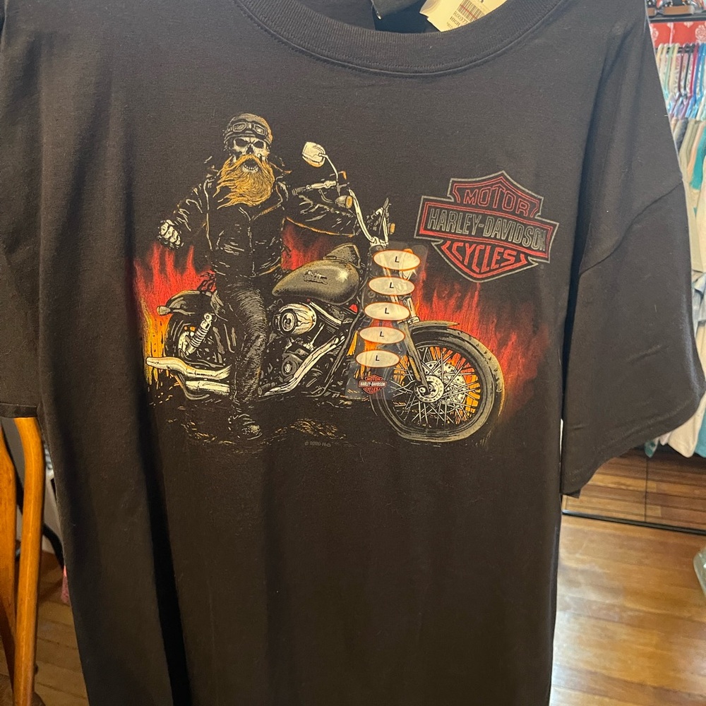 Harley-Davidson Black Graphic T-Shirt
